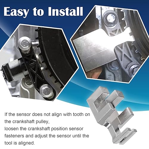 Miniatura 4 de Herramienta de alineación del sensor de posición del cigüeñal para Ford 2.0L GTI Range Land Rover JLR 2.0 Si4 Evoque y 2.0 Jaguar XF 303-1521
