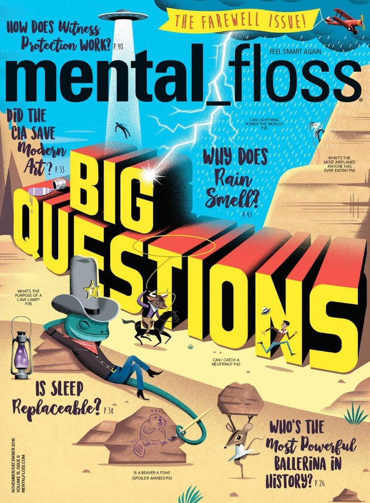 Mental Floss Print Magazine