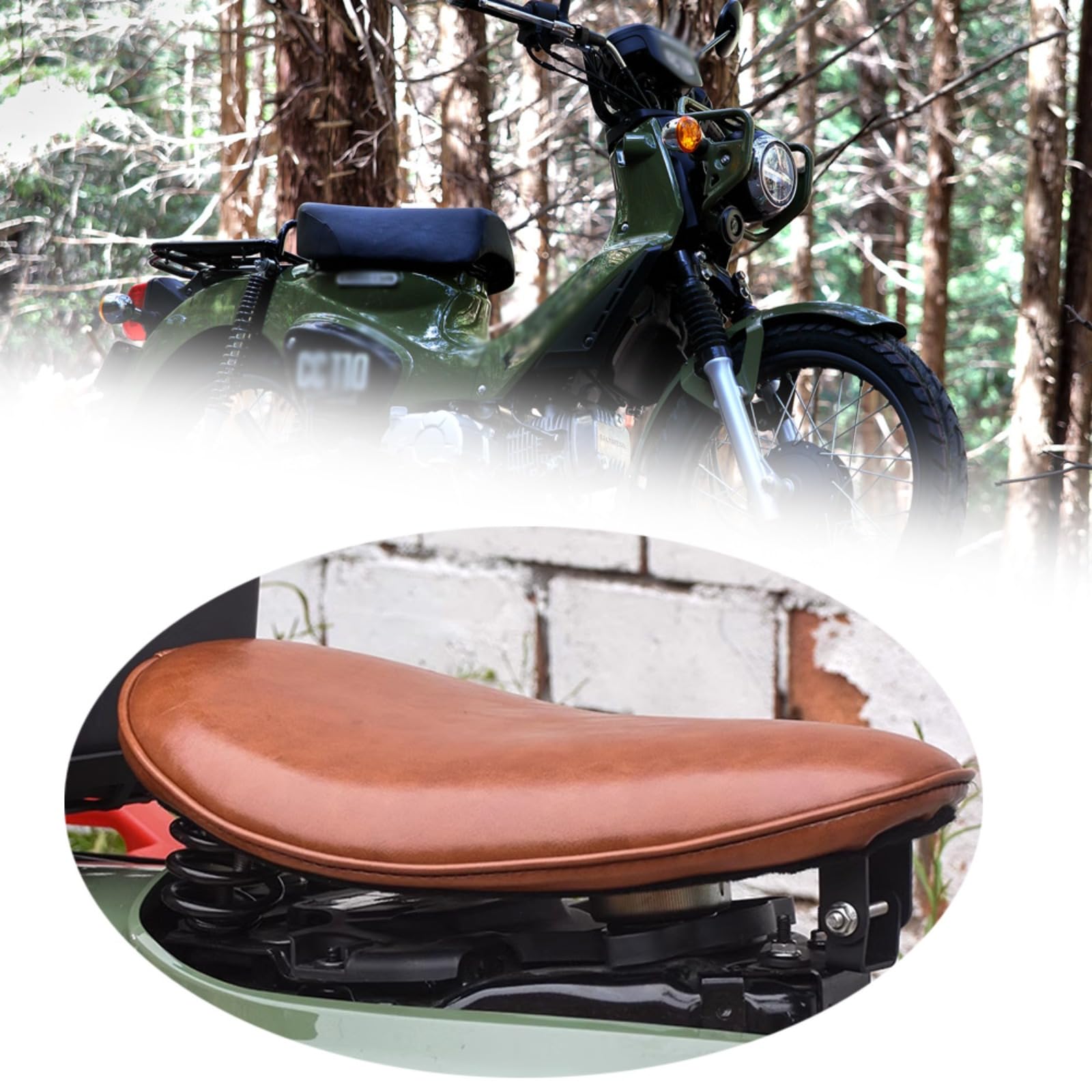 【日本企業・新品】クロスカブ スーパーカブ110 フロントシート 足付き改善 Amazon | FOR CC 110 Cross Cub 110 CC110 クロスカブ110 2018-2024