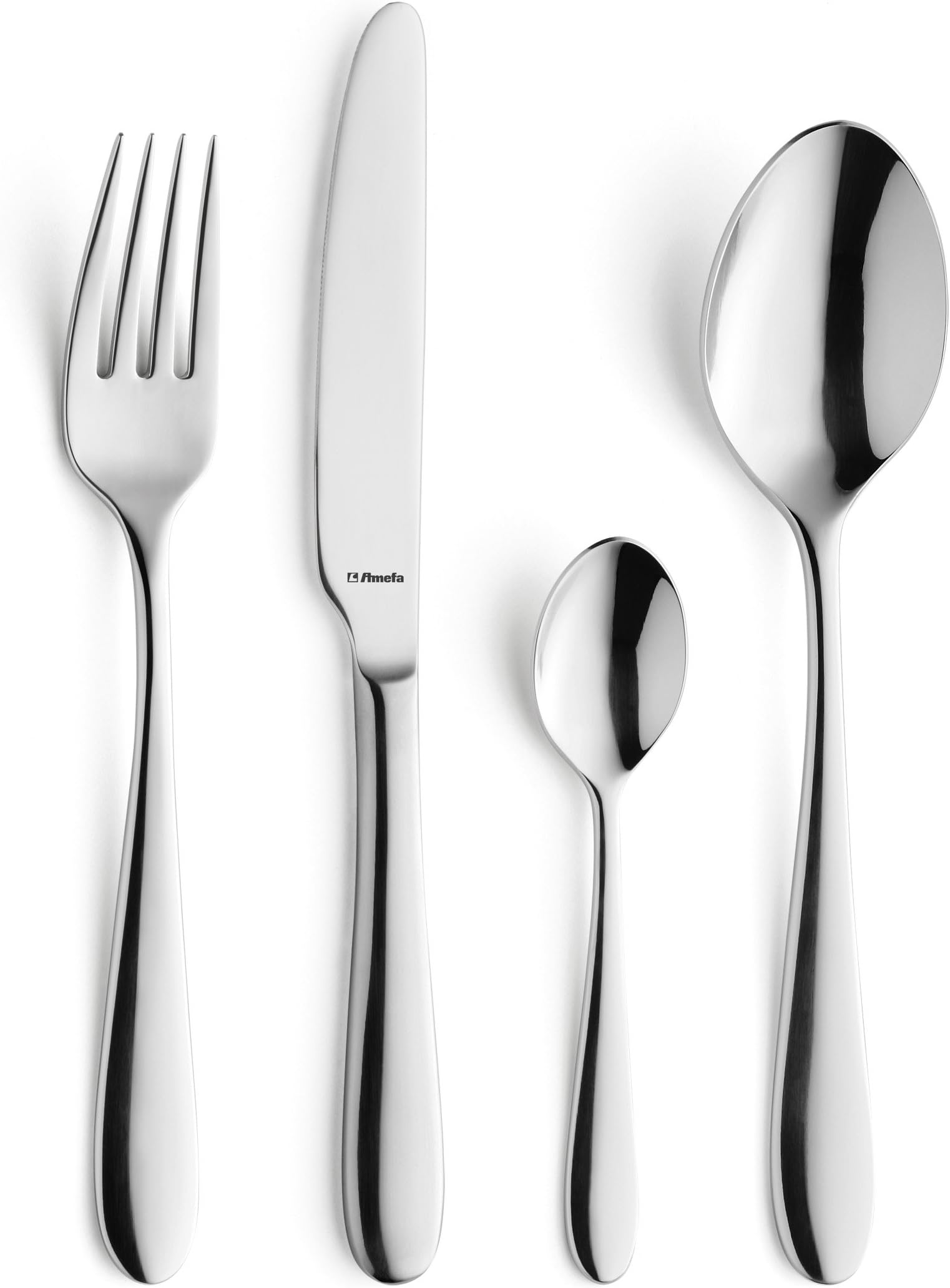 Amefa Premier Oxford 18/10 Stainless Steel 26 Piece Cutlery Set Giftboxed, Silver, 32 x 34 x 6.5 cm