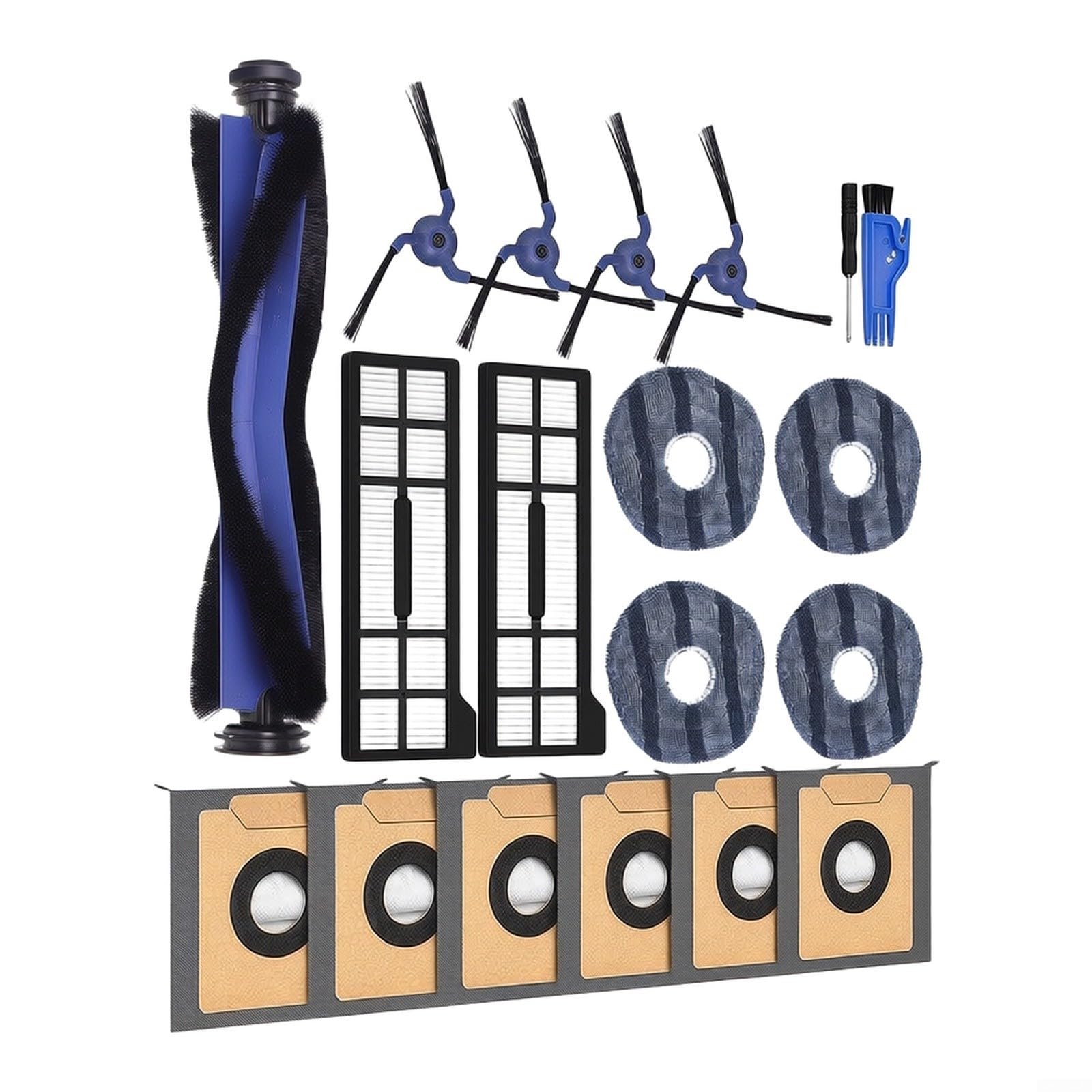 Kit Ricambio per eufy per x10 Pro per omni per spazzola Filtro Mop