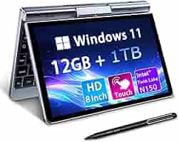 Amazon.co.jp: KOOTIGERS ミニノートパソコン 8インチ 2-in-1