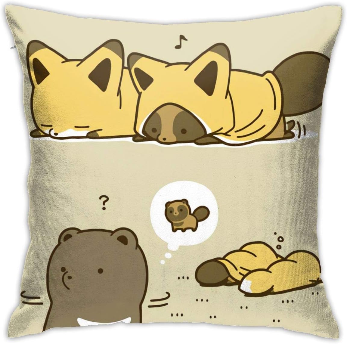 Amazon Co Jp タヌキとキツネ 抱き枕カバー クッションカバー 装飾 正方形 45cm 45cm インテリア 背当て 部屋 シンプル 可愛い 8 ホーム キッチン Amazon Co Jp タヌキとキツネ 抱き枕カバー クッションカバー 装飾 正方形 45cm 45cm インテリア 背当て 部屋 シンプル 可愛い 8 ホーム キッチン