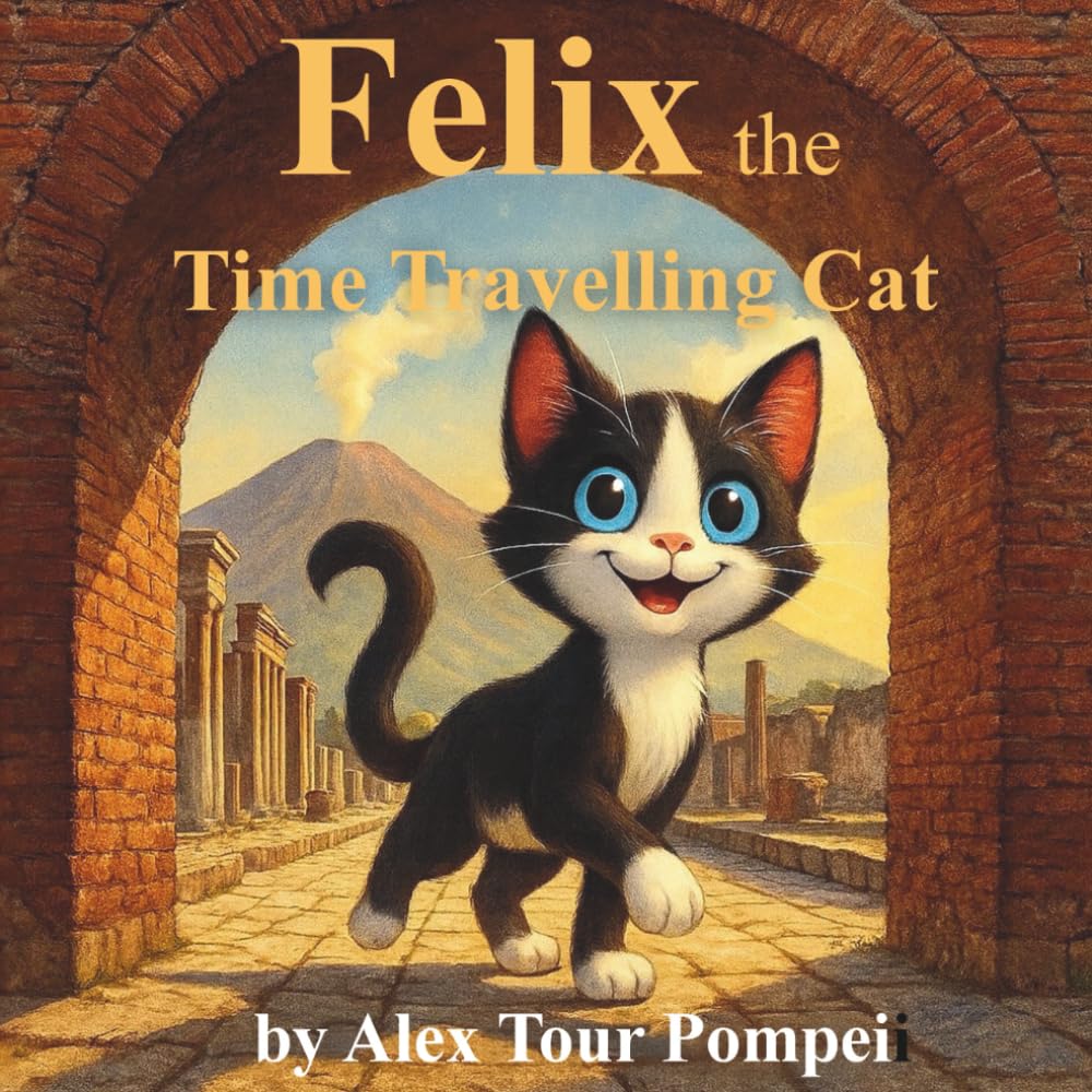 Felix - The Time Travelling Cat in Pompeii