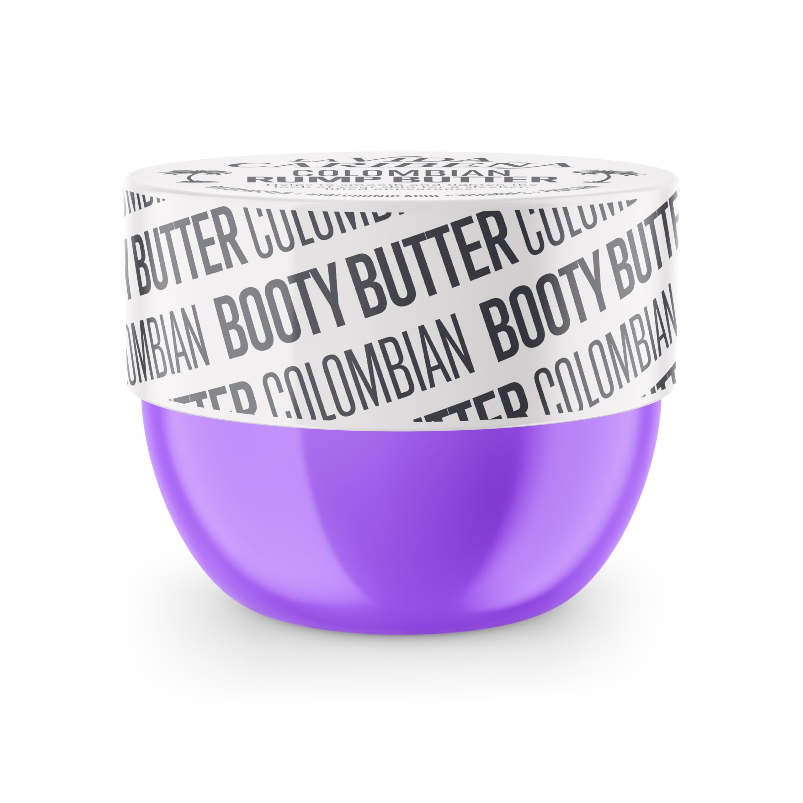 La Vida Caribena Colombian Booty Butter, Skin Smoothing Body Cream, Body Butter, 200ml