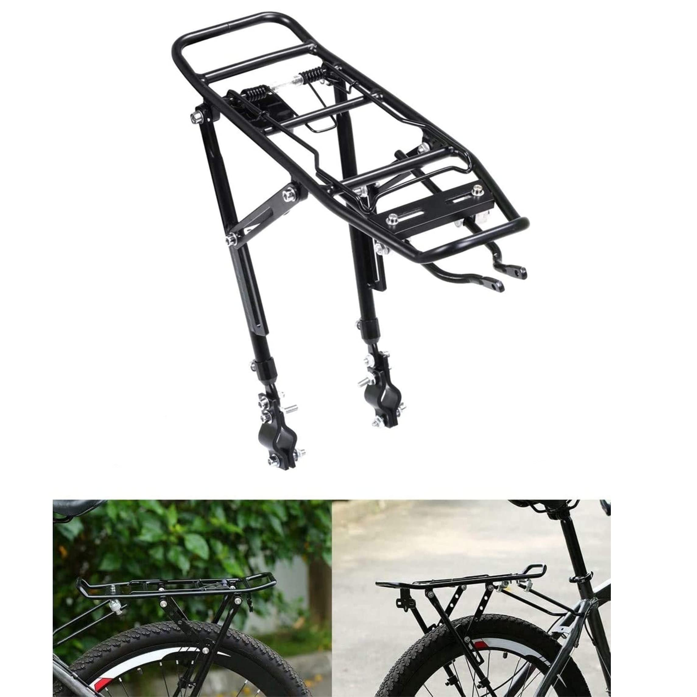 Xezon Bicycle Solid Build Advance Design Aluminum Alloy Rear Bicycle Easy Install Cycle Carrier Rack