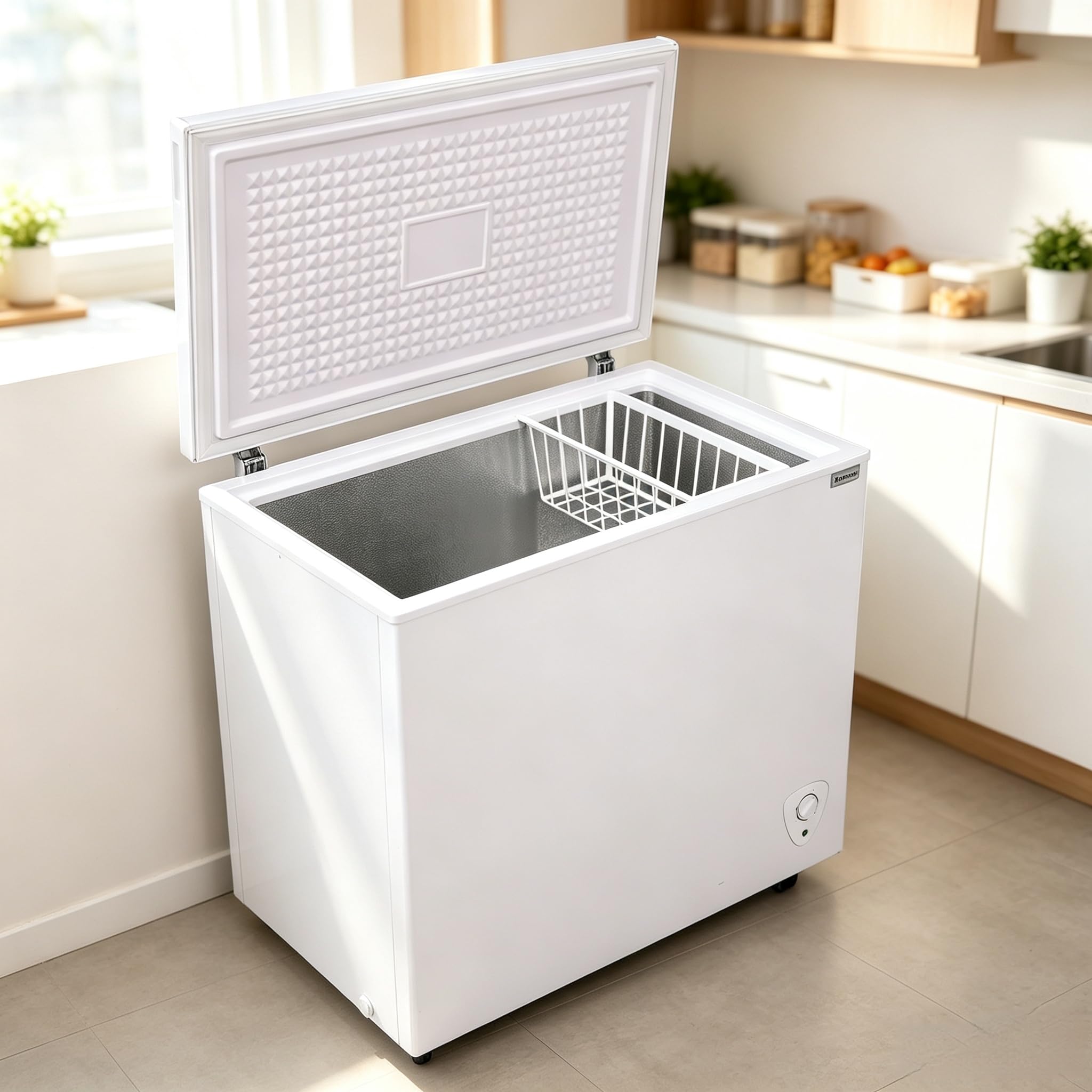Amazon.co.jp: 冷凍庫 家庭用 業務用 上開き 【ノンフロン 急速冷凍 7