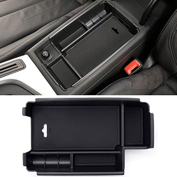 Car Accessories Central Armrest Storage Box Compartment Organizer Container Holder for Audi A4 A5 S4 S5 B9 2017-2020