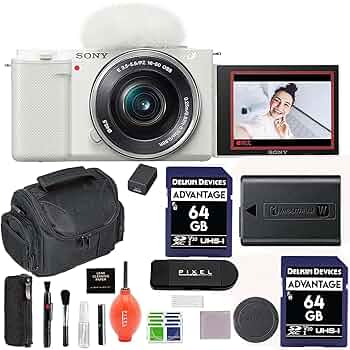 Amazon.com : Sony ZV-E10 Mirrorless Vlog Camera with 16-50mm