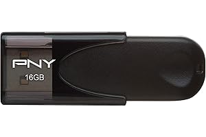 PNY Attaché 4 16GB USB 2.0 Flash Drive, Impeccable Storage Solution