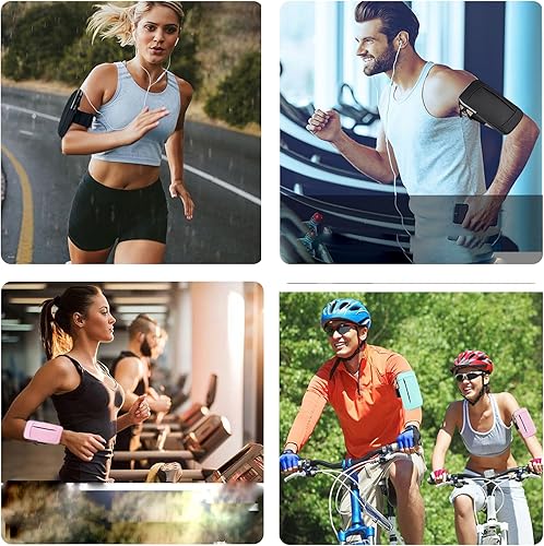 Miniatura 6 de Bandas de brazo con soporte para teléfono para correr, para mujeres y niños, iPhone 15 14 13 12 11 Pro Max Xs Xr X 6 7 8 Plus SE Mini Galaxy Ultra