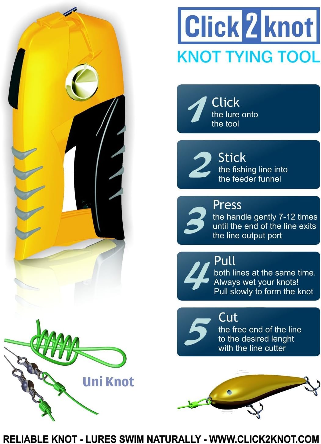 Click2knot Knot Tying Tool