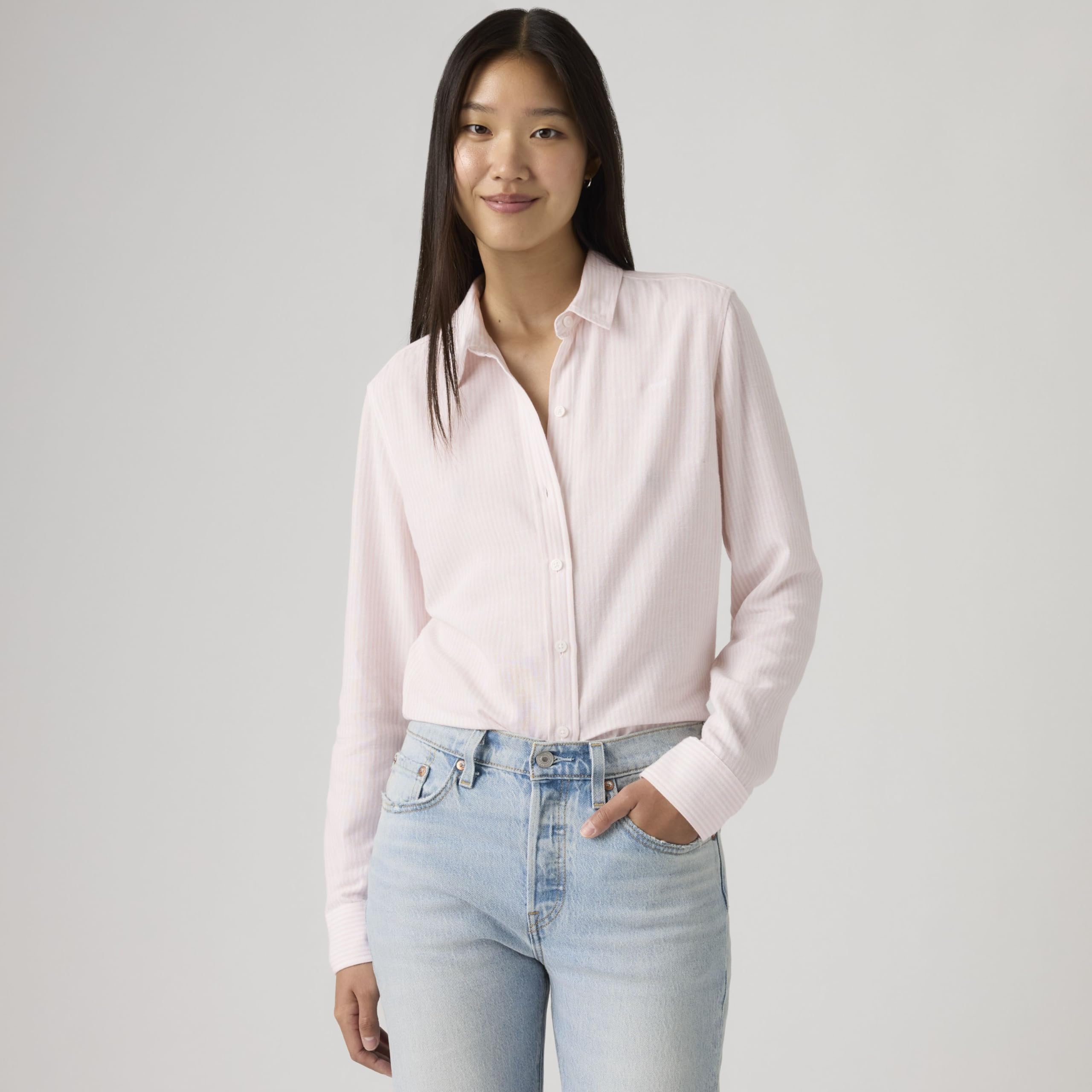 Levi's New Classic Fit BW Shirt Camicia Button-Down Donna (Pacco da 1)