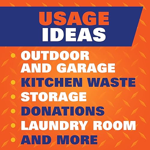 48-Count Trash Bags - Black