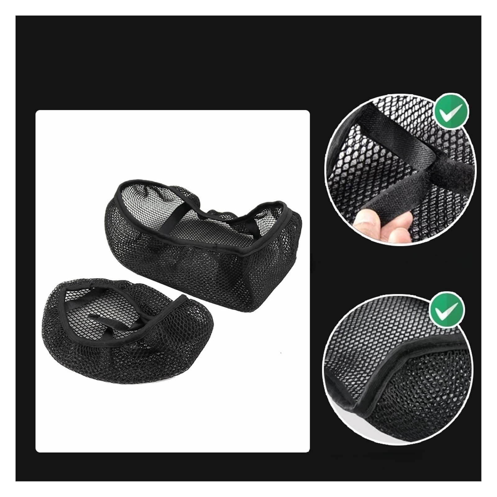 Moto Coprisedile Coprisedile Con Cuscino Per B&ajaj Dominar 400 UG 400UG Dominar400 Coprisedile In Tessuto Di Nylon Per Moto, In Rete, Antiscivolo, Anti-UV, Traspirante