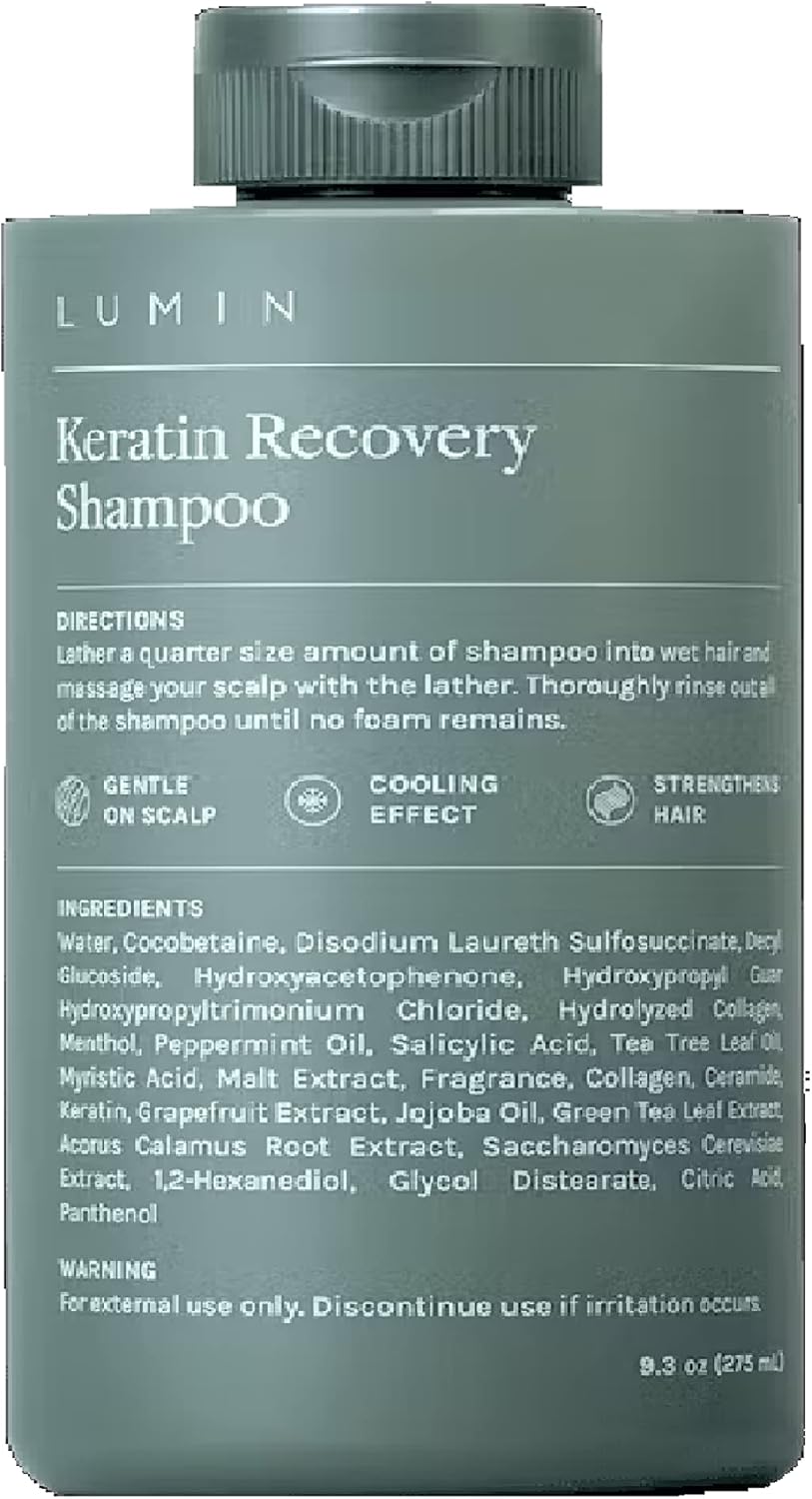 Lumin Keratin Recovery Shampoo 100ml Amazon.co.uk Beauty