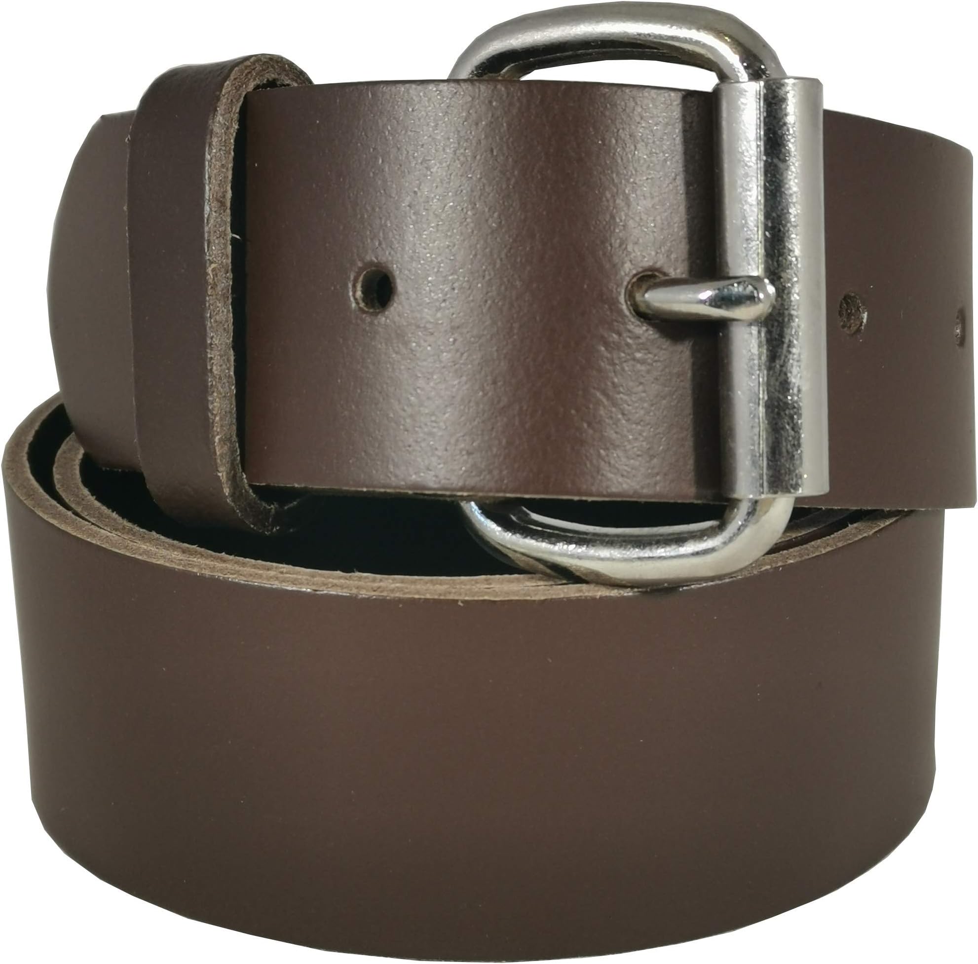 Belt UpMens 100% Real Leather 1.5 Inch Plain Casual Smart Jeans Belt