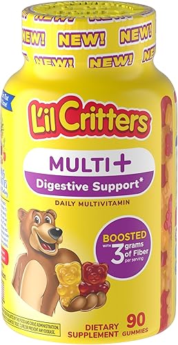 L'il Critters Multi + Soporte Digestivo* 90ct