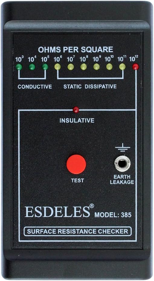 Surface Resistance Tester Electro Static Electricity Meter 385