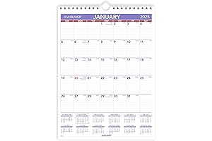 2025 At-a-Glance Wall Calendar: Stay Organized and On Track