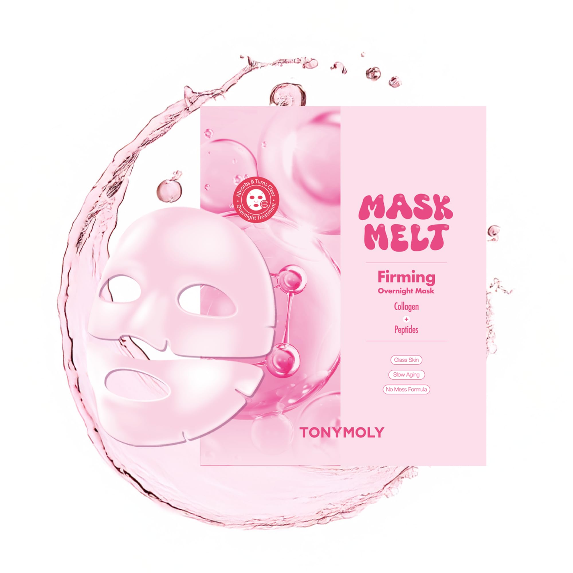 Amazon.com: TONYMOLY Mask Melt Firming Hydrogel Face Mask