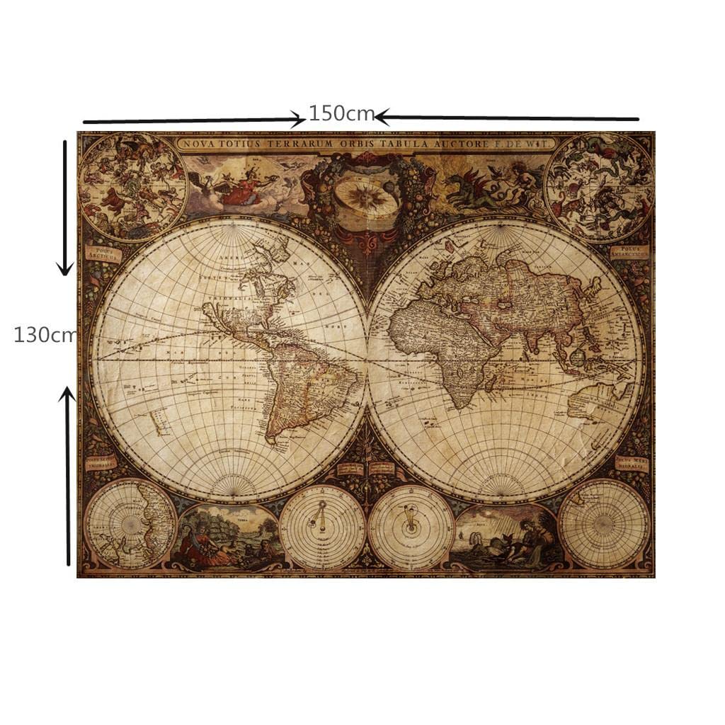 THE STYLE SUTRA Universe Theme Waterproof Soft Wall Hanging Tapestry Home Decor #6 Wall Decore home|decoration items wall|decoration home wall|decoration item |item for wall decoration 2