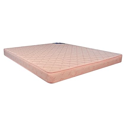 Centuary Mattresses The Smart Collection Flexi Bond 5-inch Single Size Foam Mattress (Pink, 75x36x5) with One Pillow