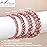 AD Beads Handmade Gemstone Stretch Elastic Bracelet Crystal Healing Reiki Nature\'s Beauty and Spiritual Essence Unisex (8mm, Rhodochrosite)