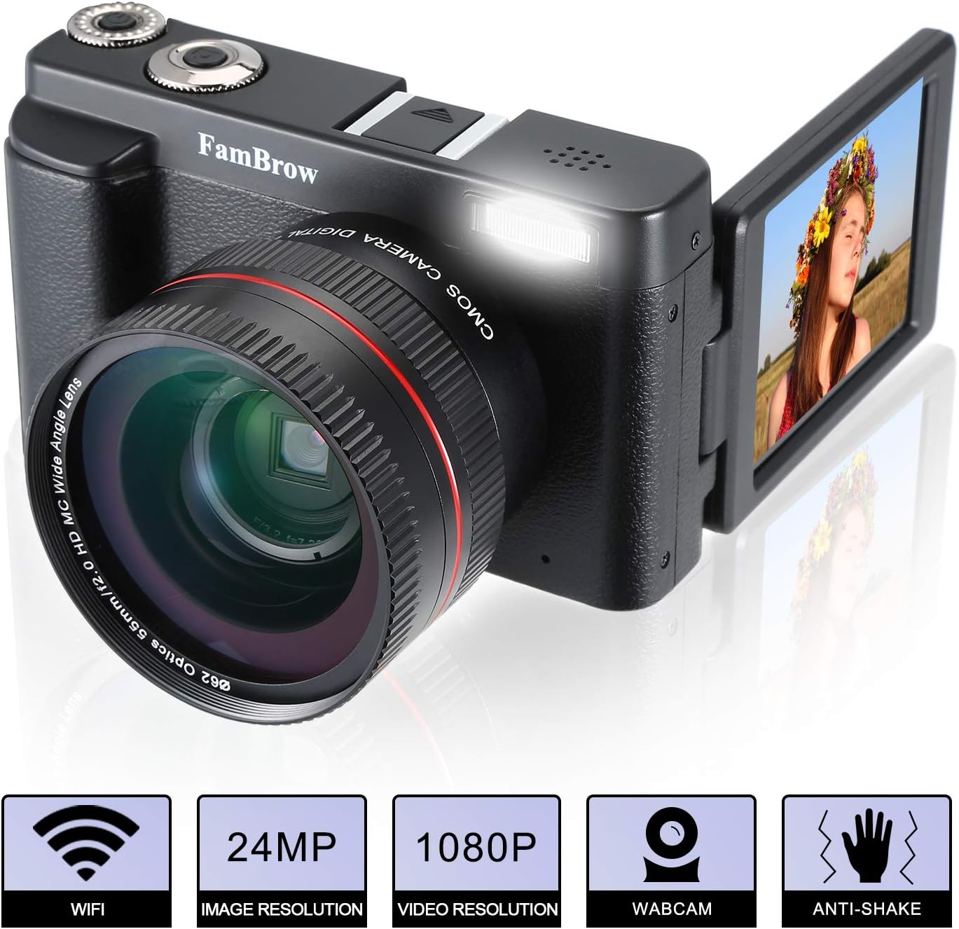 fotocamera digitale grandangolare per immobili