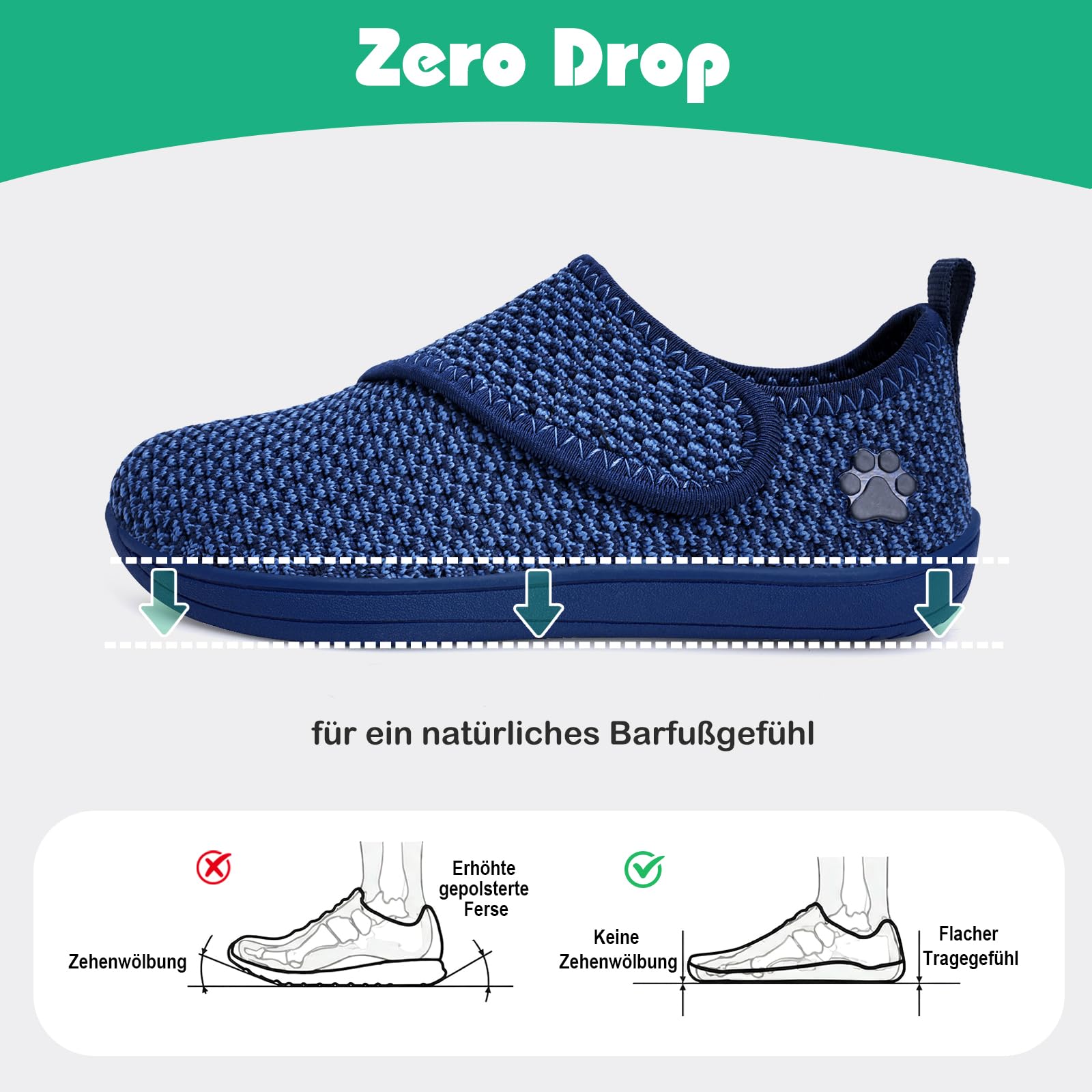 IceUnicorn Baby Barfußschuhe Lauflernschuhe Breite Kleinkind Jungen Mädchen Hausschuhe Kinder Barfussschuhe Sneaker Babyschuhe Anti Rutsch