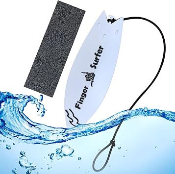 Finger Surfboard - Mini Surfboard Toys - Finger Board Toys Finger Surfboard, Mini Fingerboard, Creative Cool Surfboard Toy for Kids, Teens and Adults, Surfing Anywhere Anywhere Yangjing