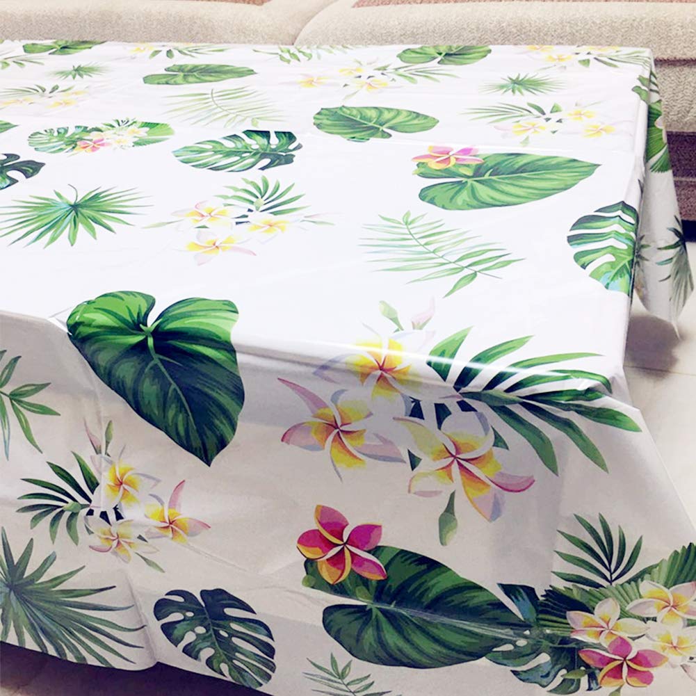 Tovaglie Hawaiane USA E Getta | Set 3 Pezzi 130x220cm | Per Feste In Giardino E Spiaggia