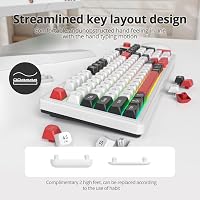 SOLIDEE 96% Membrán Billentyűzet Forgógombbal - Vezetékes/Bluetooth 5.0/2.4GHz Gasket Mount RGB Háttérvilágítással, 98 Gombos Mechanikus Érz 4