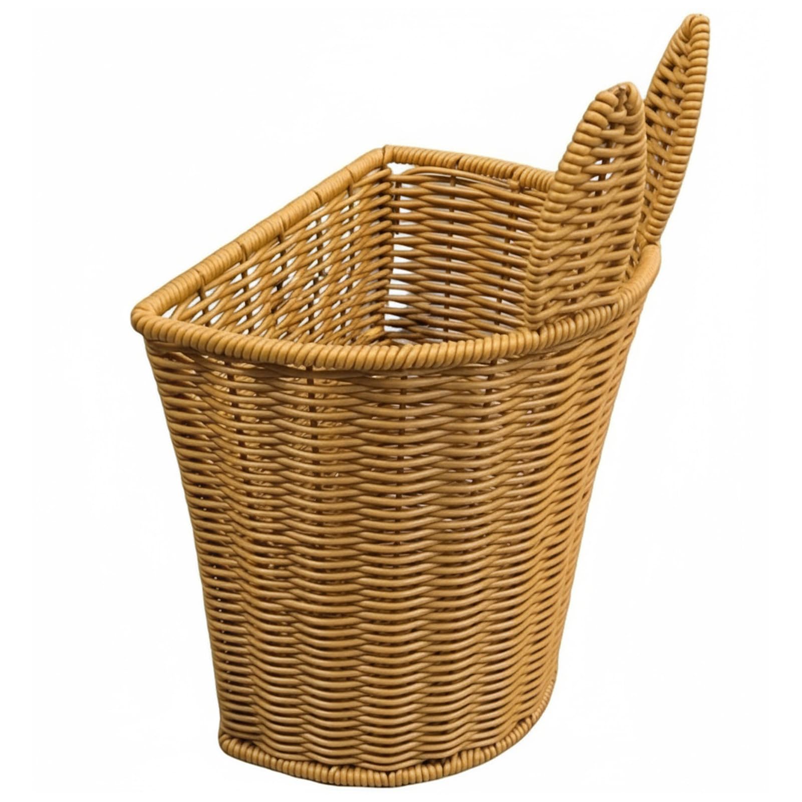 AMSLSIU Double Shoulder Baskets Elegant Backpack Style With Lid For Privacy Basket Ensures Stable Carrying PP