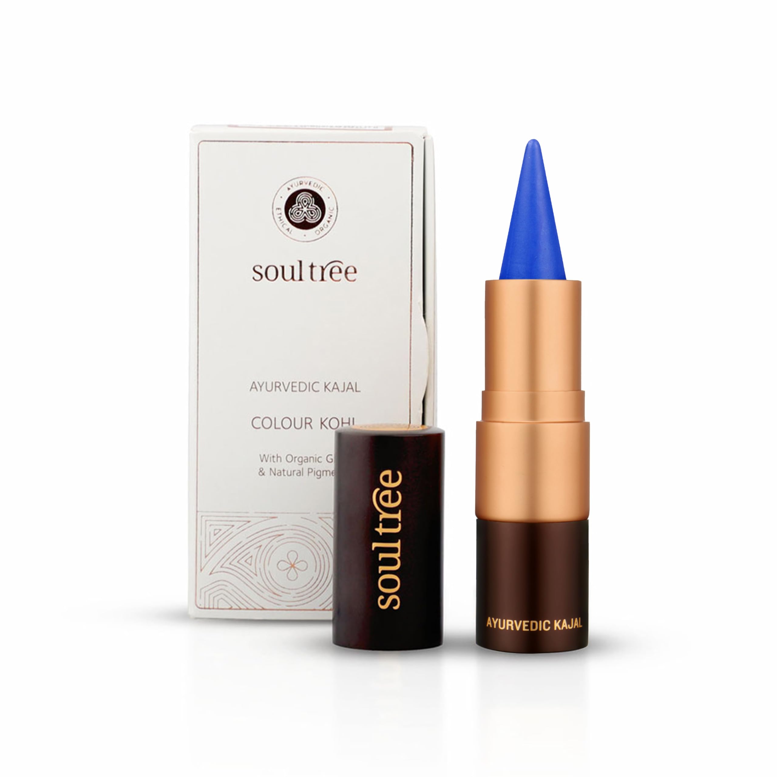 SOULTREE Ayurvedic True Blue Kajal 005 (3 Gram)