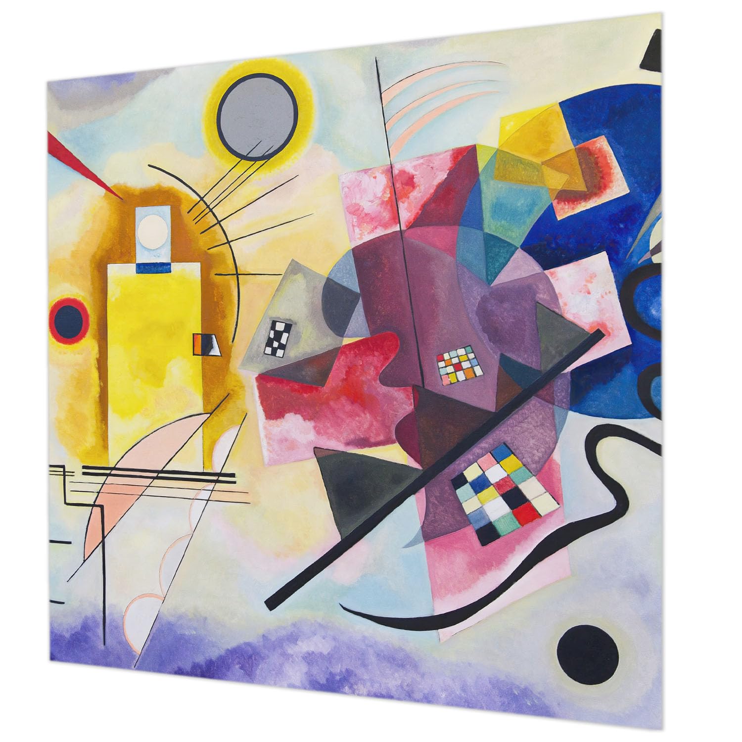 Papier peint intissé pour masquer imperfections mur salon abstraction 250x250