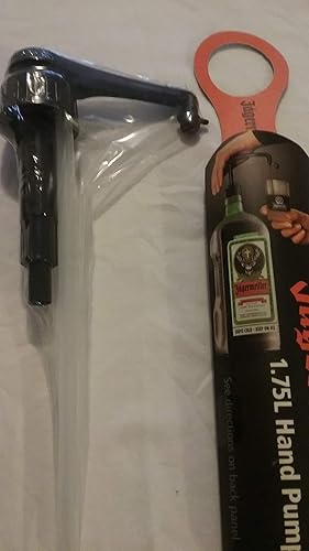 Miniatura 2 de Jagermeister - Dispensador de botellas Jagermeister de 1,75 L, dispensador de inyección de botella Jagermeister 1,75 L, bomba de mano