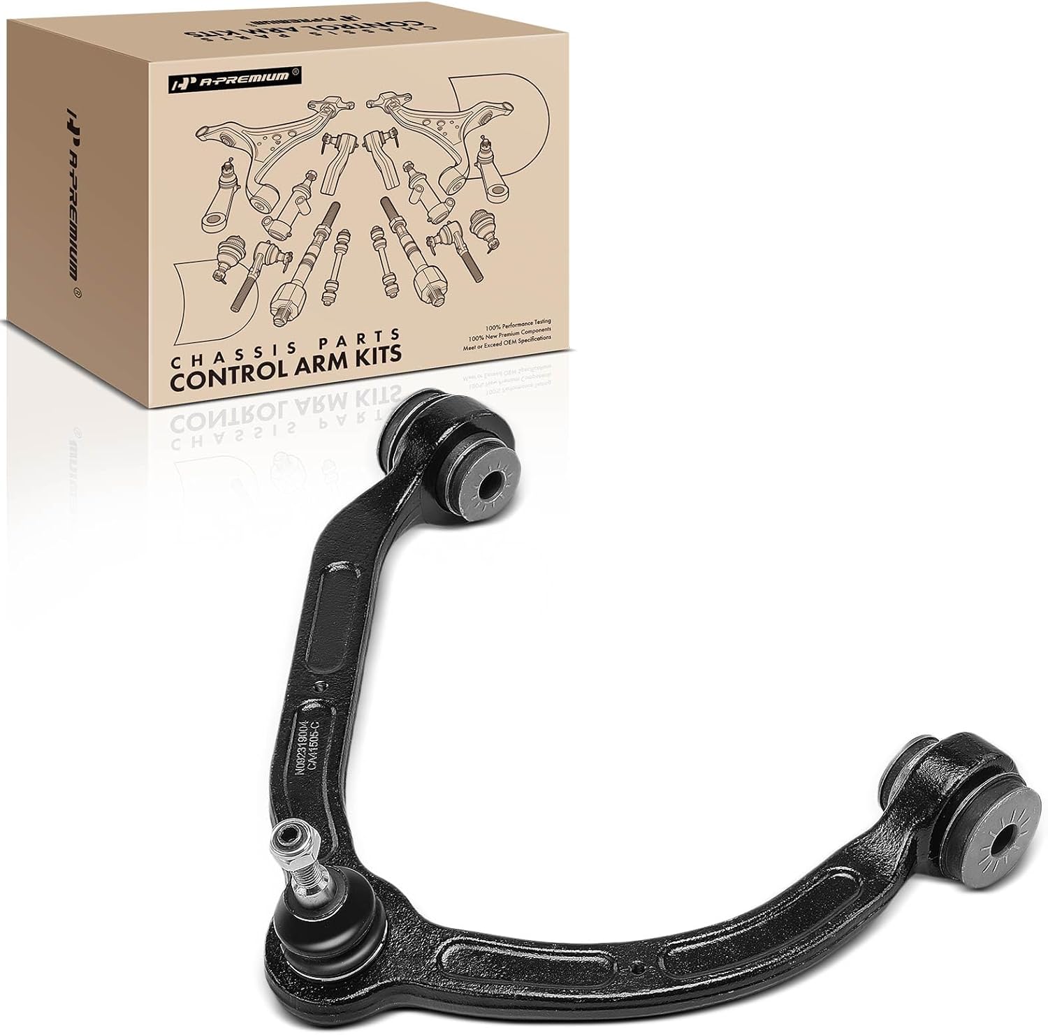 A-Premium Front Left Upper Control Arm, with Ball Joint & Bushing, Compatible with Chevrolet Silverado 2500 1999-2000, Express 2500 2003-2020, Express3500/4500 & GMC Sierra 2500, Savana 2500/3500/4500