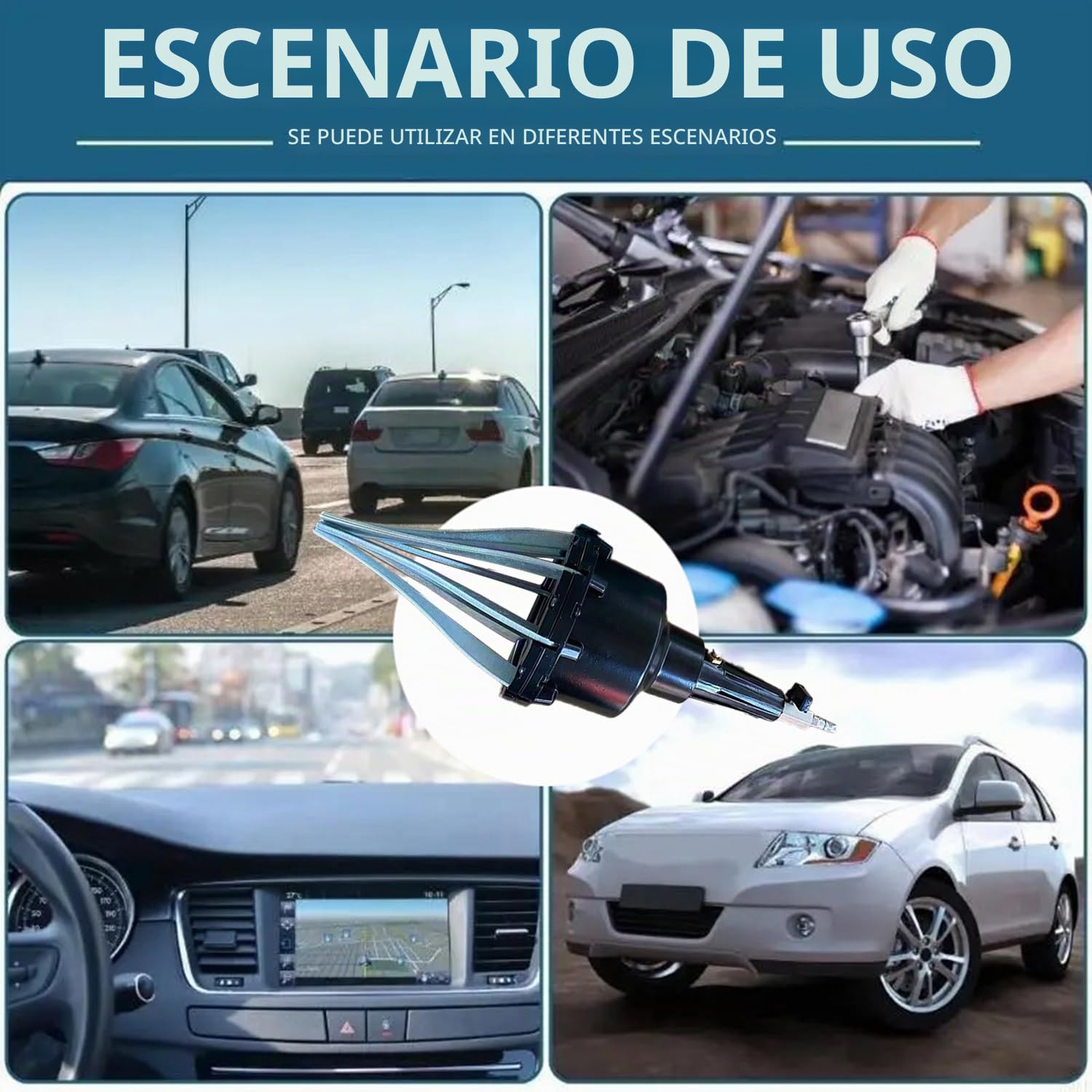 Expansor De Fuelle Peneumatic,Esparcidor De Botas De Eje 20-120 mm,Expansor Neumático De Botas De Junta Homocinética Herramientas De Instalación Universales Para Reparar Ejes De Automóviles(Negro)