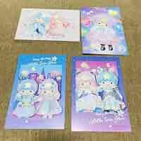 リトルツインスターズ MARGINAL#4 色紙 ポストカード 特典 リトル