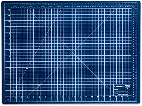 Base De Corte A2 Azul 60x45 cm Para Patchwork Scrapbook Artesanato