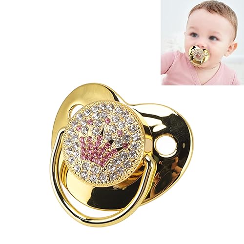 Miniatura 4 de Chupete simétrico para bebé, diseño simétrico de una pieza, forma de pezón que ayuda a promover el desarrollo oral, ultra ligero, suave, de