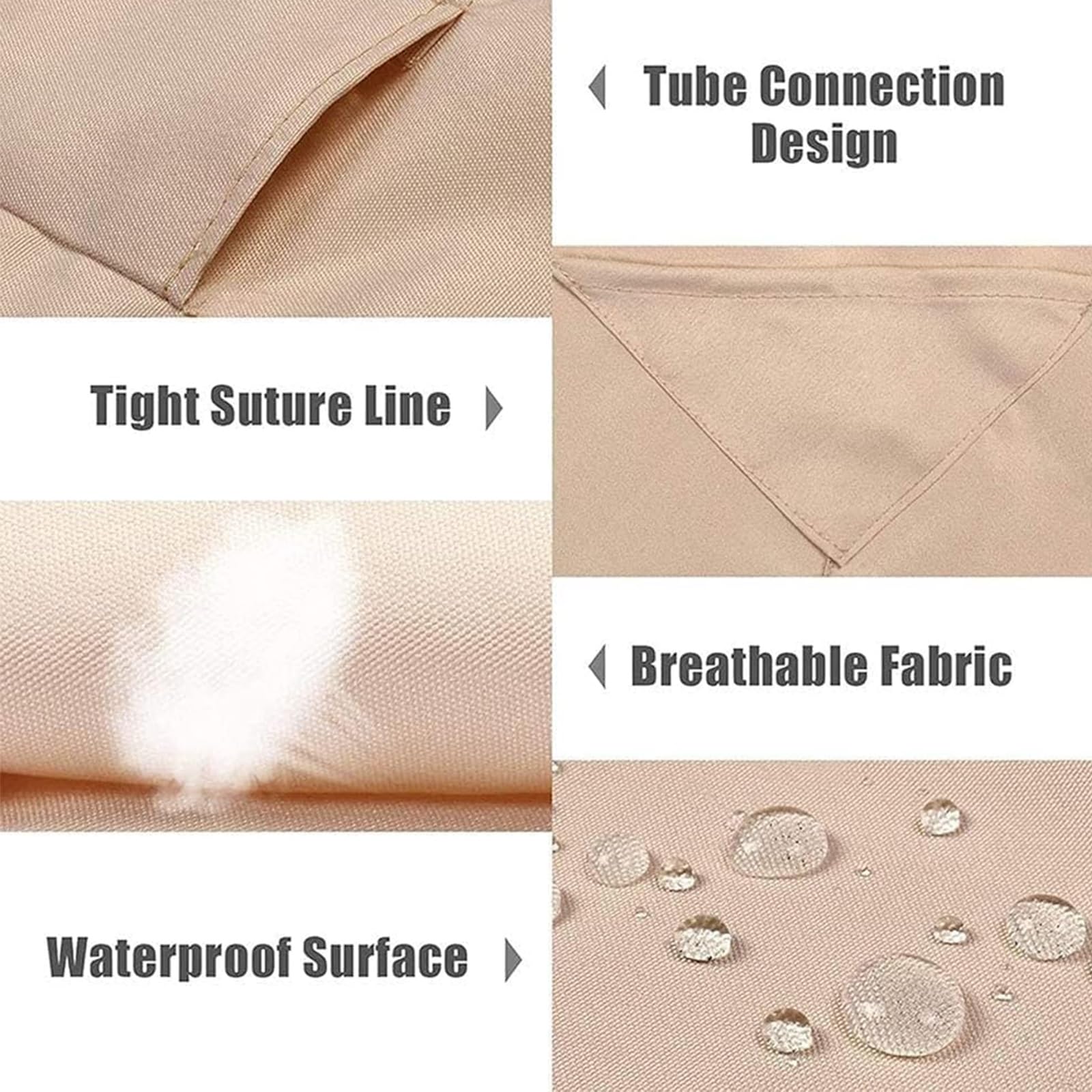 Toit de remplacement for balancelle de porche, auvent pare-soleil imperméable, bâche de protection for mobilier de jardin, couverture de toit résistante aux intempéries for balancelle 3 places, protec