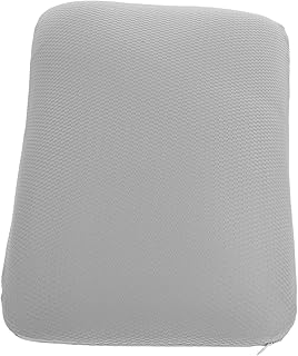 STOBAZA Memory Foam Seitenschläferkissen für Flugzeug Reisen Nackenkissen mit Abnehmbarem Bezug und Aufbewahrungstasche für Camping und Auto Atmungsaktive Eisseide-bezug für Kühlenden SCHL