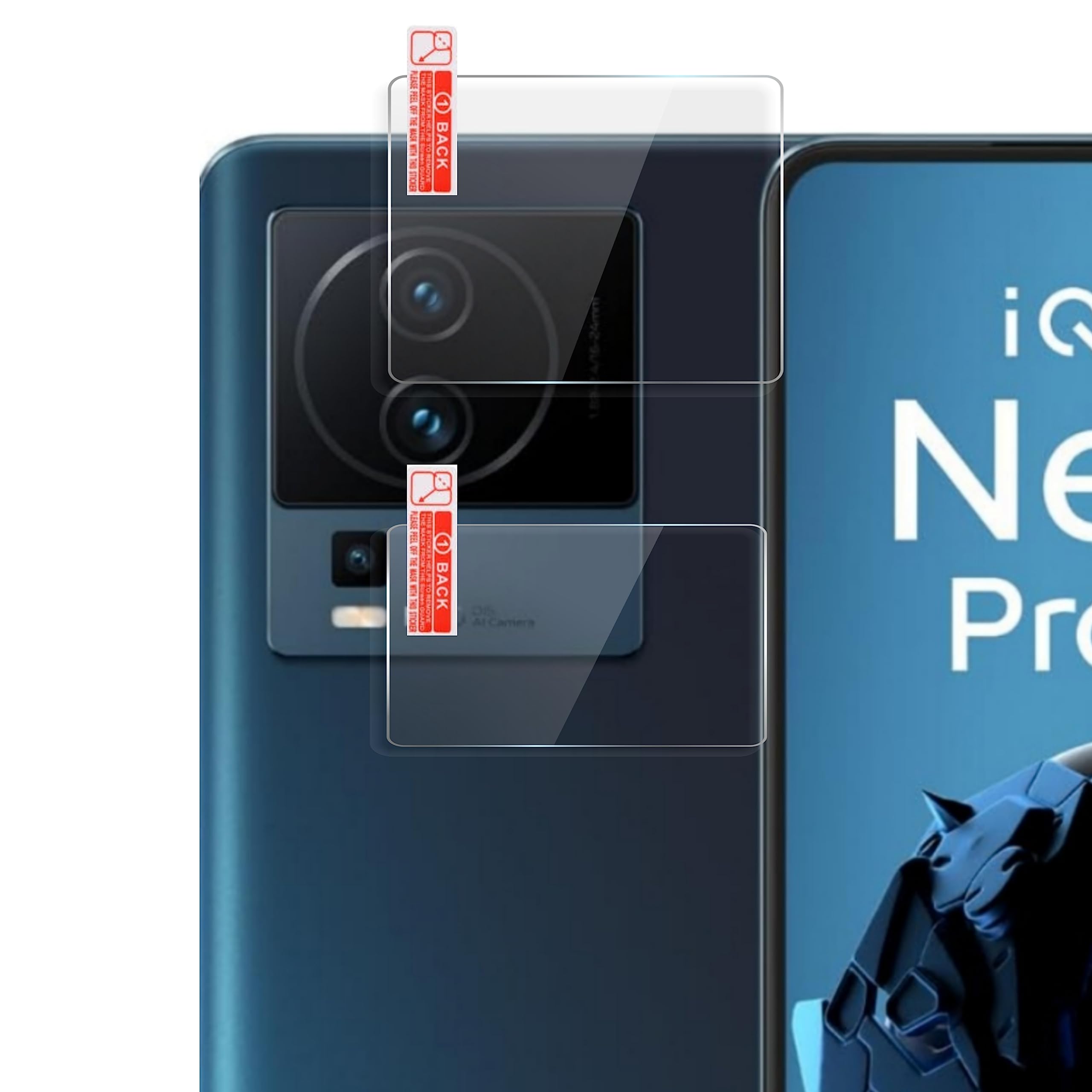 (pack of 2) Iqoo Neo 7 pro Back Camera Lens Screen Protector 3D Anti Shock/Anti-Scratch/Clear/Camera Tempered Glass (B0CBZFSVHQ) Amazon Price History, Amazon Price Tracker