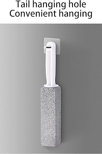 Miniatura 6 de 4 Pack Toilet Bowl Clean Brush with Handle,Powerfully Cleans Away Limescale Stain,Hard Water Rings, Calcium Buildup,Iron and Rust. for Cleaning