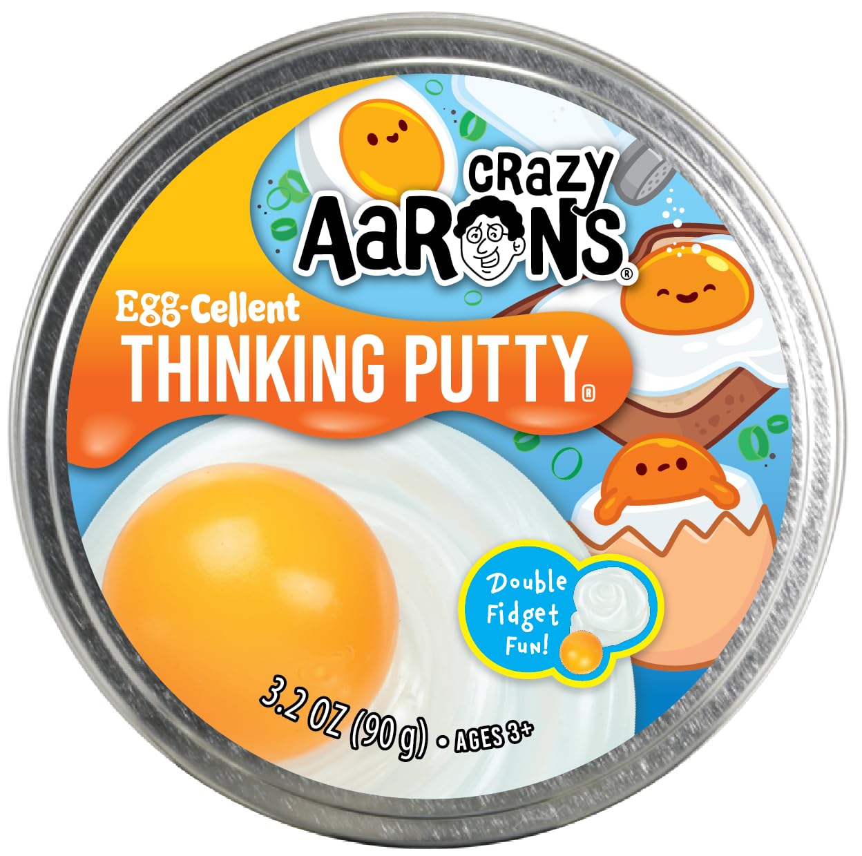 Crazy Aaron's Trendsetters Egg-Cellent Thinking Putty