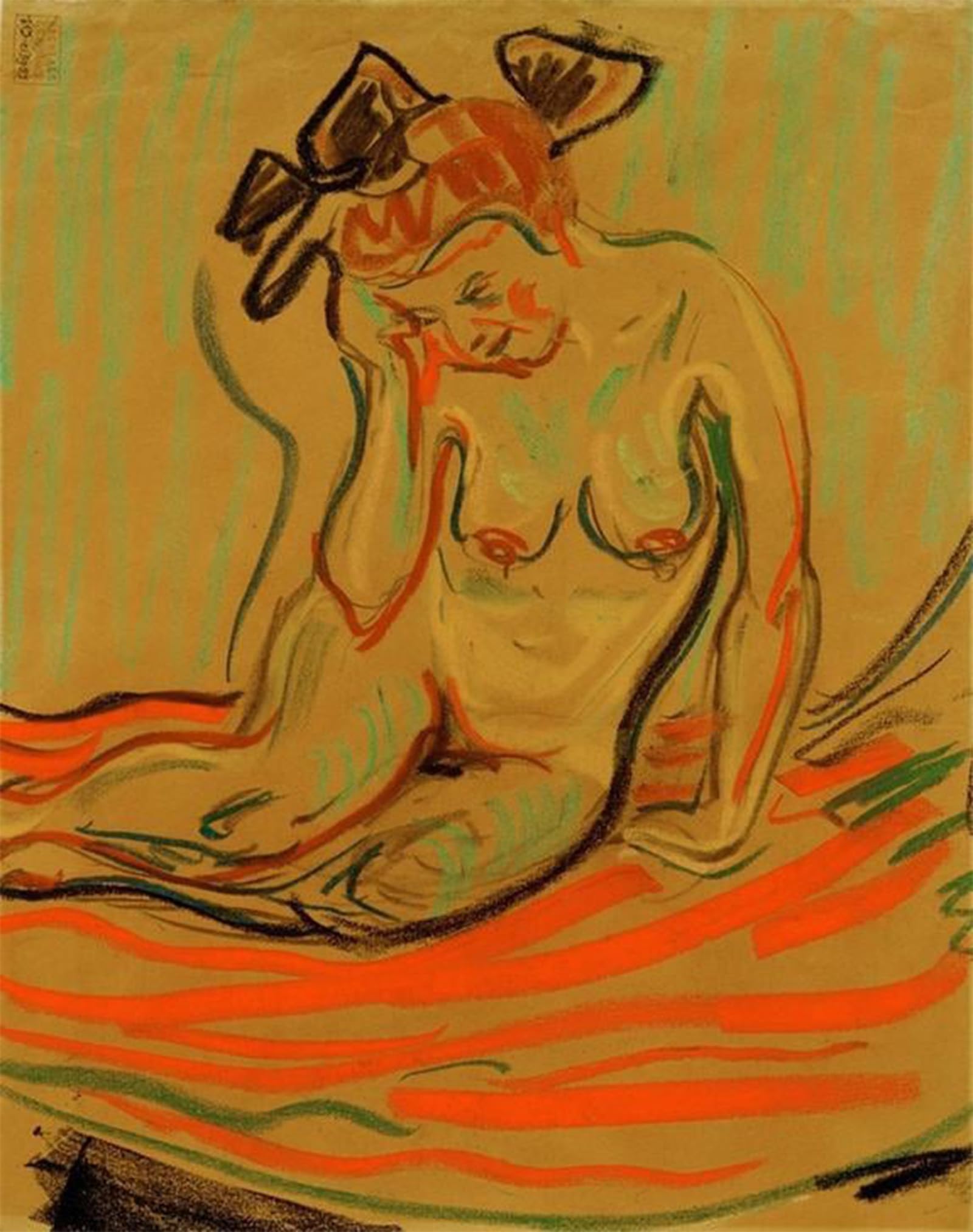 Lienzo Doris Stehend Kirchner quita la monotonía de tu pared 5