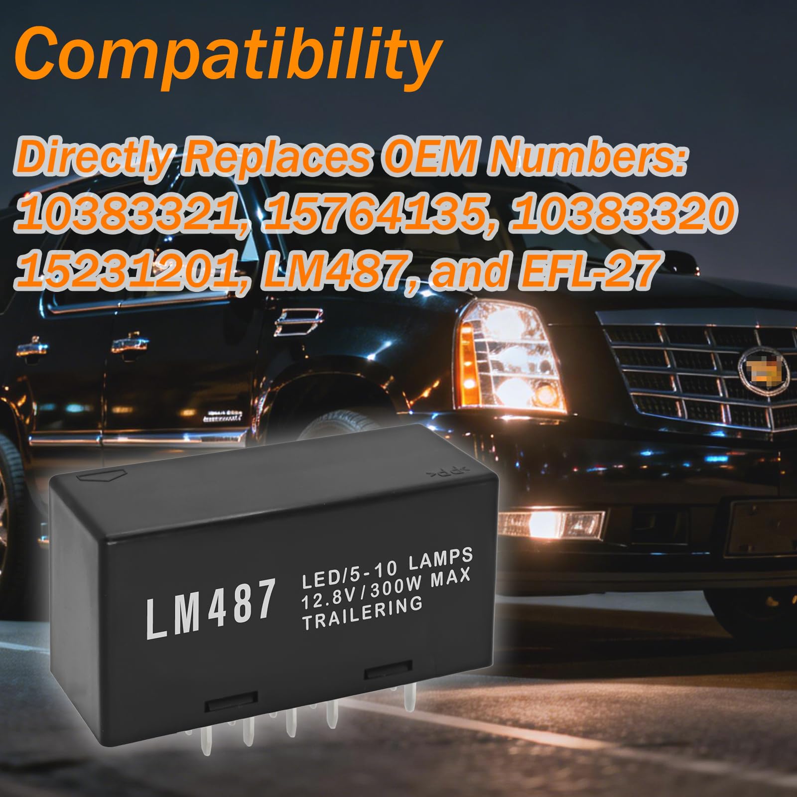 Amazon.com: LM487 10383321 15764135 15231201 LED Flasher Relay