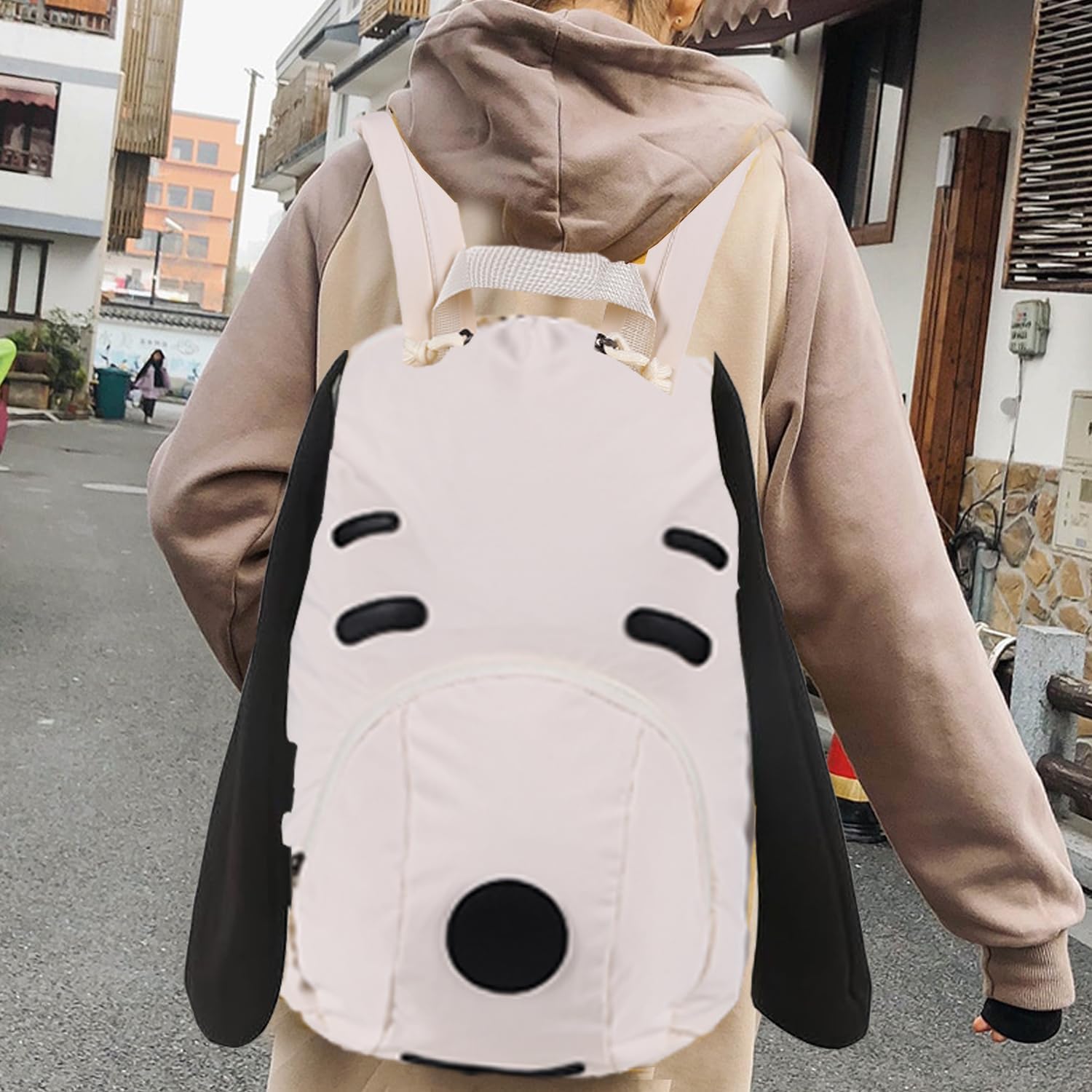 Aesthetic cartoon backpack for women,Cute Funny Dog Backpack anyone - Image 3